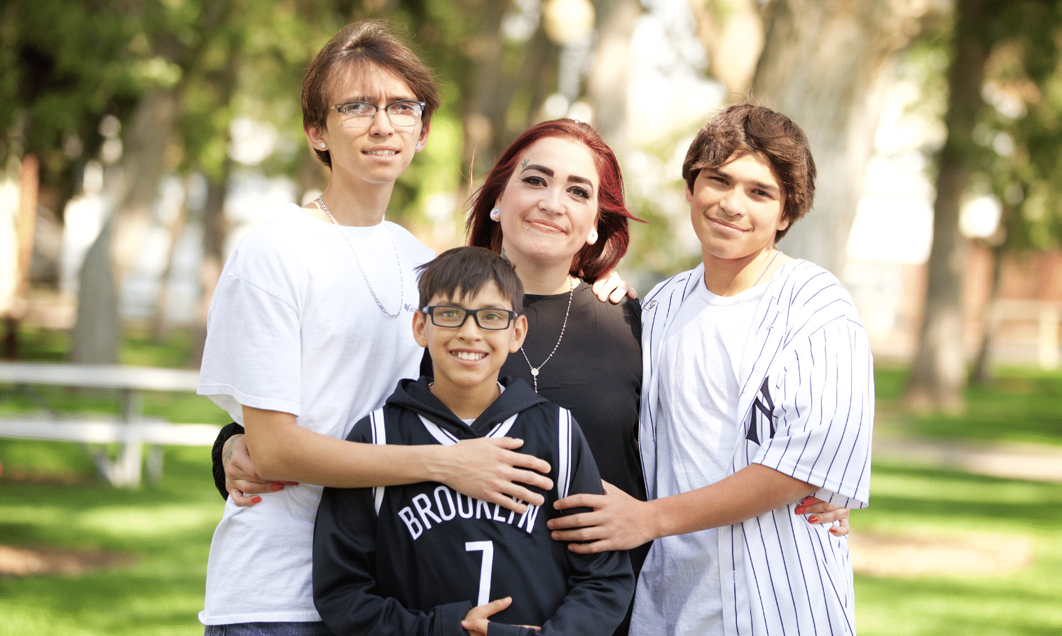 Family of four